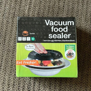 Vacuum Food Sealer Junior Reusable Food Storage Cover BPA Free